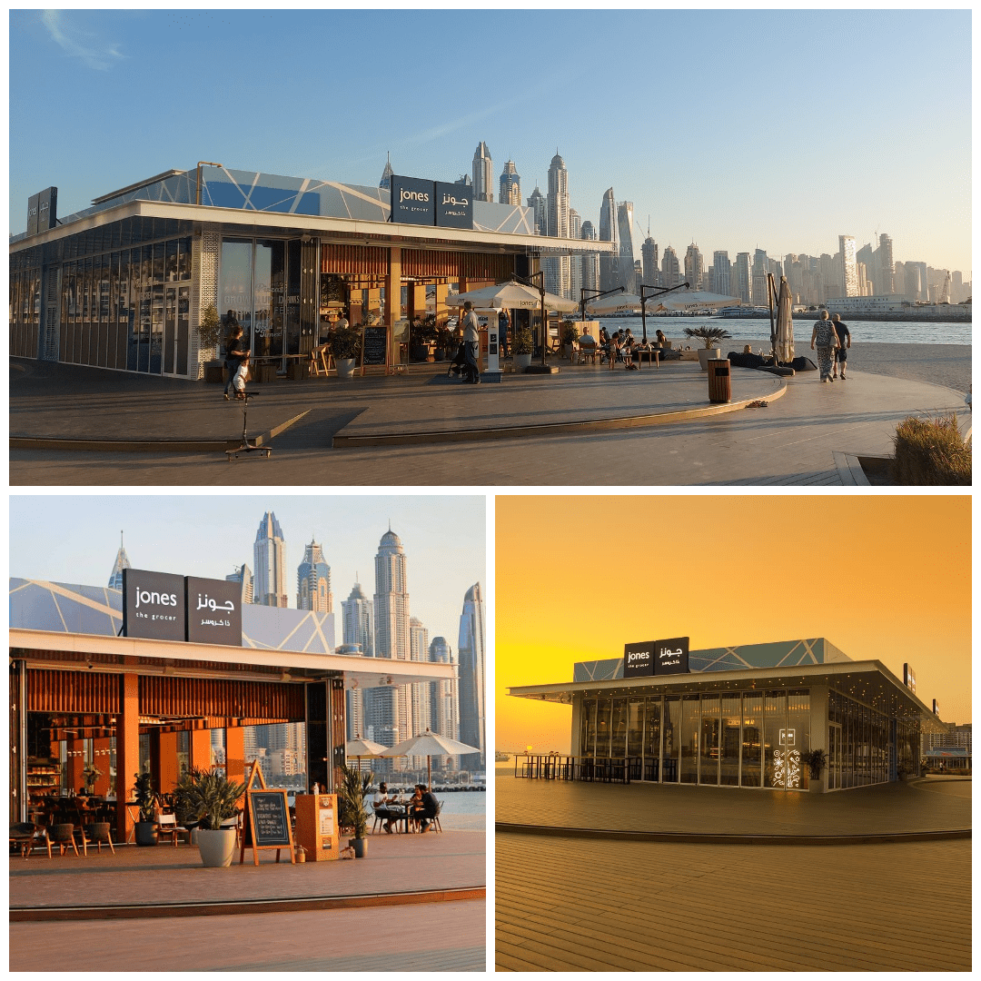 Jones The Grocer – West Beach on The Palm Dubai ; Restaurant Address, Menu, Reviews